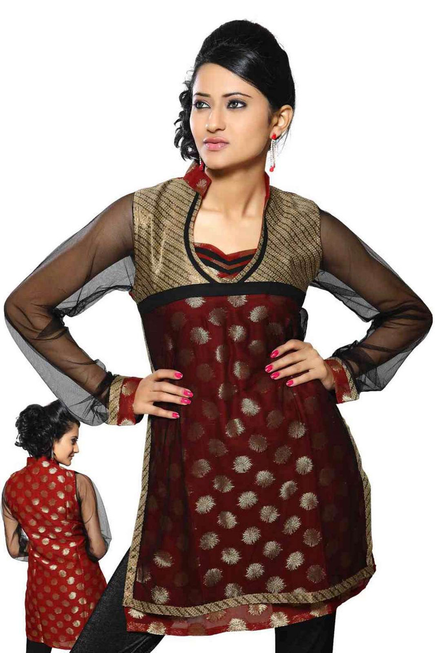 Buy Asrwhitelong Kurti In Net Online - Get 42% Off