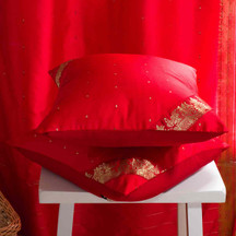 Fire Brick- handcrafted Cushion Cover, Throw Pillow case Euro Sham-6 Sizes