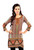 Paisley 3/4 sleeve Indian Printed  Kurti Tunic Women Kurta