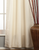 Cream Rod Pocket Matka Raw Silk Curtain / Drape / Panel - Piece