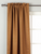 Brown Rod Pocket Matka Raw Silk Curtain / Drape / Panel - Piece