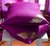 VIBRANT VIOLET RED Handmade Sari Cushion Covers, Indian Sari Throw Boho Decor Pillow Covers with Zipper Enclosure | Ideal for Home Decor