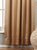 Taupe Ring / Grommet Top 90% blackout Curtain / Drape / Panel  - Piece