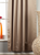 Brownish Gray Rod Pocket 90% blackout Curtain / Drape / Panel  - Piece