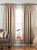 Brownish Gray Rod Pocket 90% blackout Curtain / Drape / Panel  - Piece