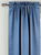 Blue Rod Pocket 90% blackout Curtain / Drape / Panel  - Piece