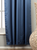 Blue Rod Pocket 90% blackout Curtain / Drape / Panel  - Piece