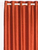 Rust Ring / Grommet Top  Velvet Curtain / Drape / Panel  - Piece
