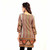 Paisley 3/4 sleeve Indian Printed  Kurti Tunic Women Kurta