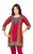 Pink 3/4 sleeve Indian Printed  Kurti Tunic Women Kurta