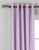 Lavender Ring / Grommet Top  Velvet Curtain / Drape / Panel  - Piece