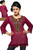 Fine Georgette Kurti with handcrafted neckline and liner