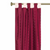 2 Eclectic Maroon Indian Sari Curtains Tab Top Curtain drapes