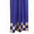 2 Eclectic Blue Indian Sari Curtains Tab Top Curtain drapes