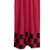 2 Eclectic Red Indian Sari Curtains Tab Top Curtain drapes