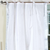 White Silver  Tie Top  Sheer Sari Curtain / Drape / Panel  - Piece