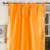 Pumpkin  Tie Top  Sheer Sari Curtain / Drape / Panel  - Pair