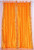 Pumpkin  Tie Top  Sheer Sari Curtain / Drape / Panel  - Pair