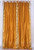 Mustard  Tie Top  Sheer Sari Curtain / Drape / Panel  - Piece