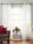 White Ring / Grommet Top  Velvet Curtain / Drape / Panel  - Piece