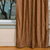 Taupe Rod Pocket  Velvet Curtain / Drape / Panel  - Piece