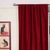 Burgundy Rod Pocket  Velvet Curtain / Drape / Panel  - Piece