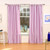 Lilac Tab Top  Velvet Curtain / Drape / Panel  - Piece