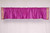 Violet Red - Rod Pocket Top It Off handmade Sari Valance