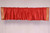 Fire Brick - Rod Pocket Top It Off handmade Sari Valance