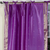 Lavender  Tie Top  Sheer Sari Curtain / Drape / Panel  - Piece