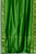 Forest Green  Tie Top  Sheer Sari Curtain / Drape / Panel  - Piece