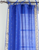 Enchanting Blue  Tie Top  Sheer Sari Curtain / Drape / Panel  - Piece
