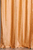 Peach Tab Top  Velvet Curtain / Drape / Panel  - Piece