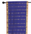 2 Blue Bohemian Indian Sari Curtains Rod Pocket Living Room  Window Treatment
