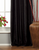 Signature Black and White designer Velvet Curtain Panel - Piece