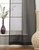 Black - Rod Pocket Sheer Tissue Curtain Panel Drape - Piece