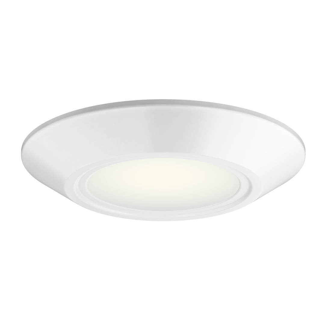Kichler 43873WHLED30 Horizon III 1Light Downlight in White Lighting