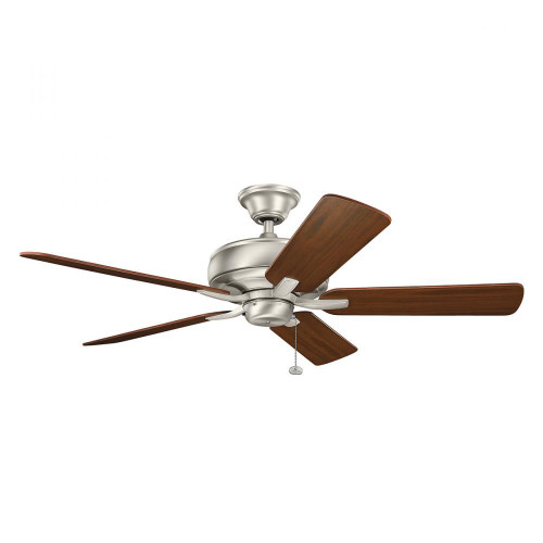 Kichler 310104ni Cameron 3 Light 52 Ceiling Fan In Brushed Nickel