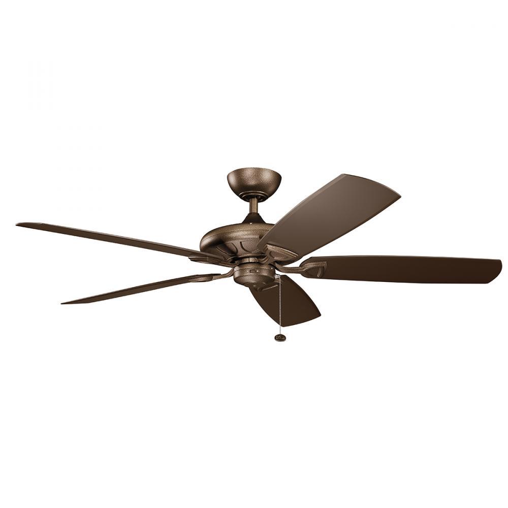 Kichler 310150wcp Kevlar 60 Ceiling Fan In Weathered Copper