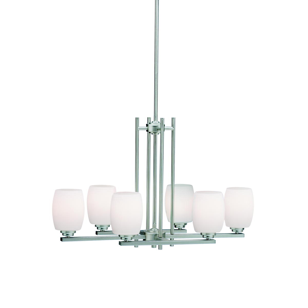 Kichler 3898NI Eileen 6-Light Island-Light in Brushed Nickel