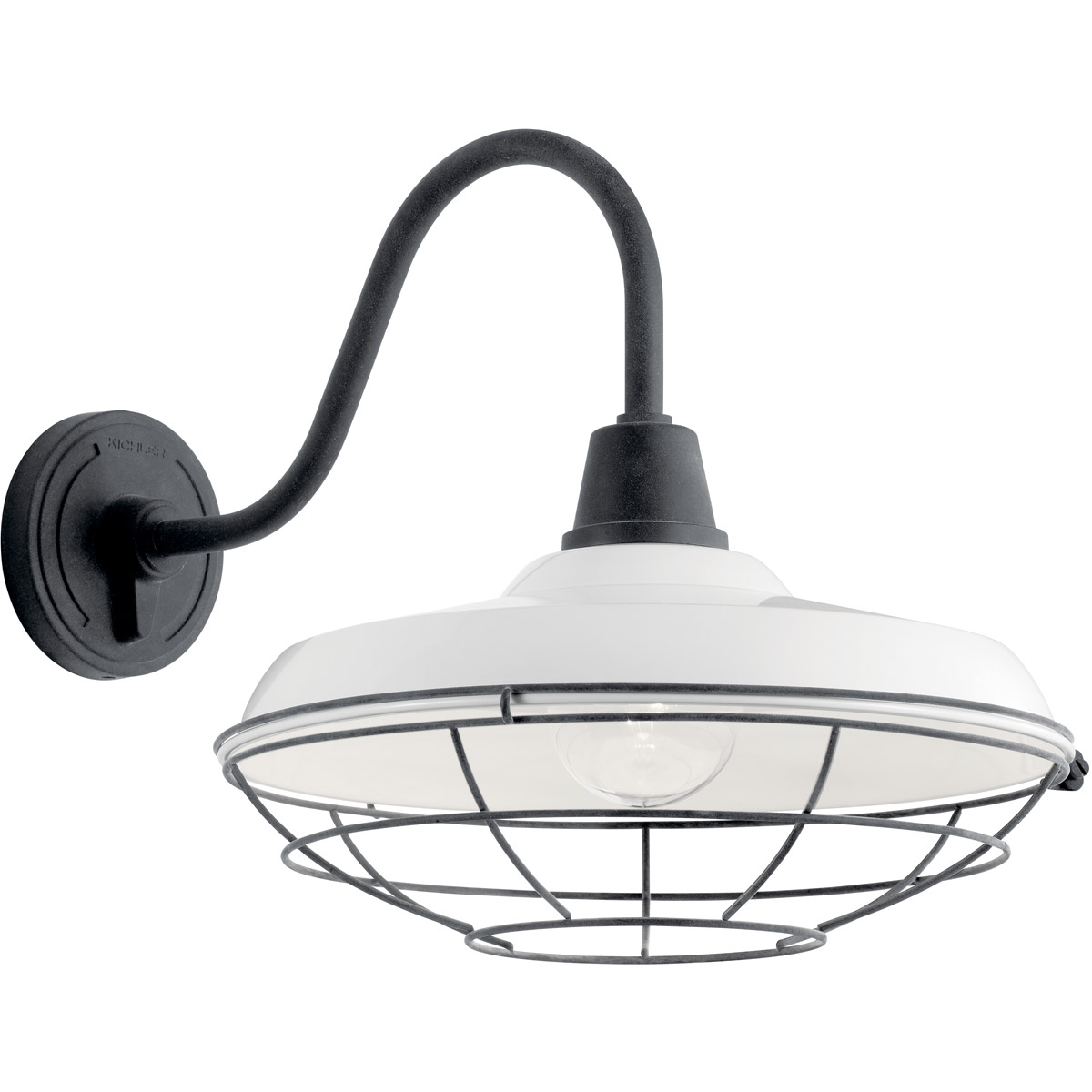 Kichler 49991WH Pier 1-Light X-Large Outdoor Wall in White