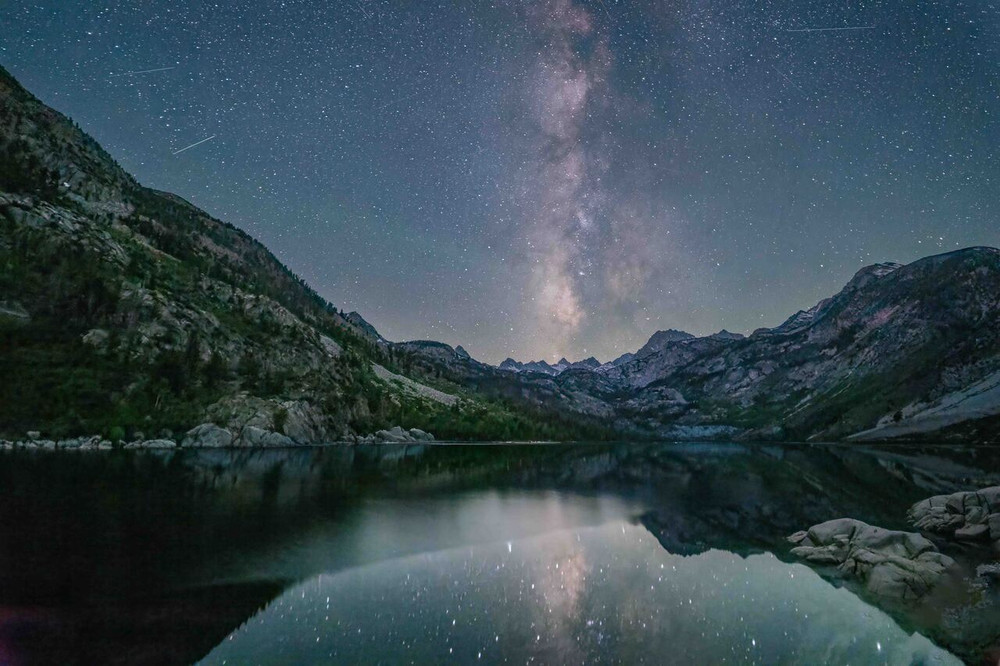 Late Summer Morning with the Milky Way