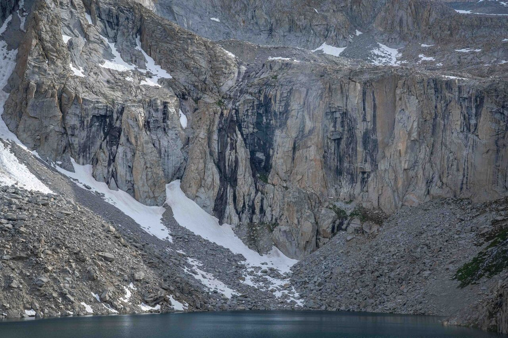 A Glacial Wall in the High Sierra