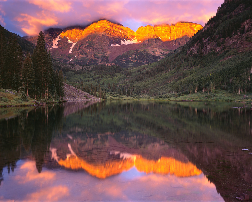 Maroon Bells - Dawn