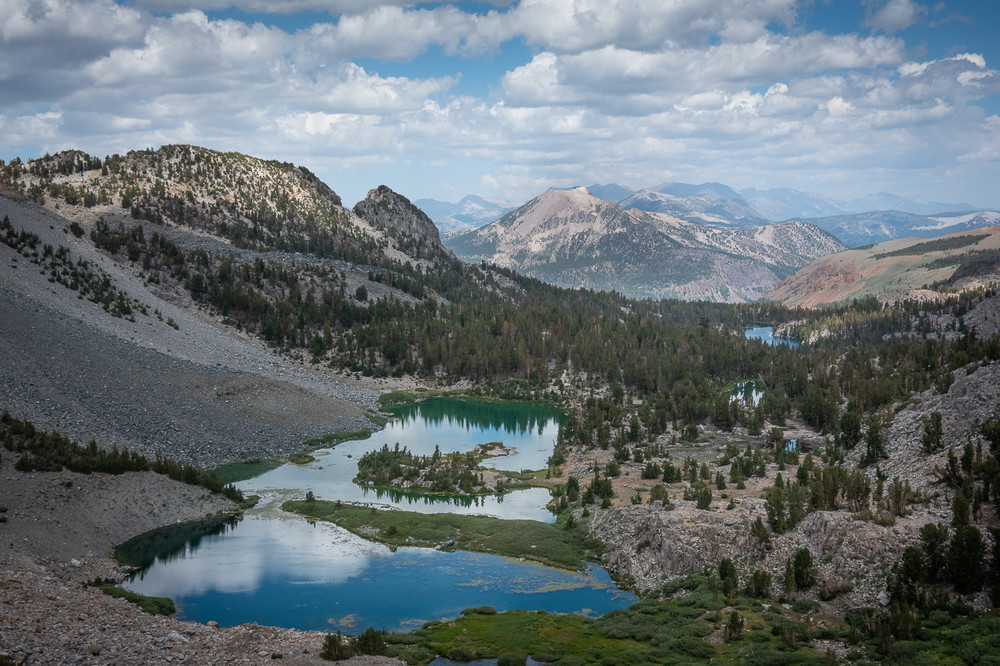 Mammoth Mountain from Duck Pass