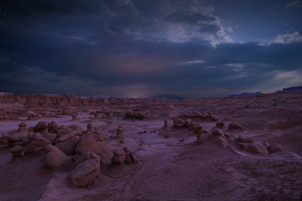 Goblin Valley and the Milky Way