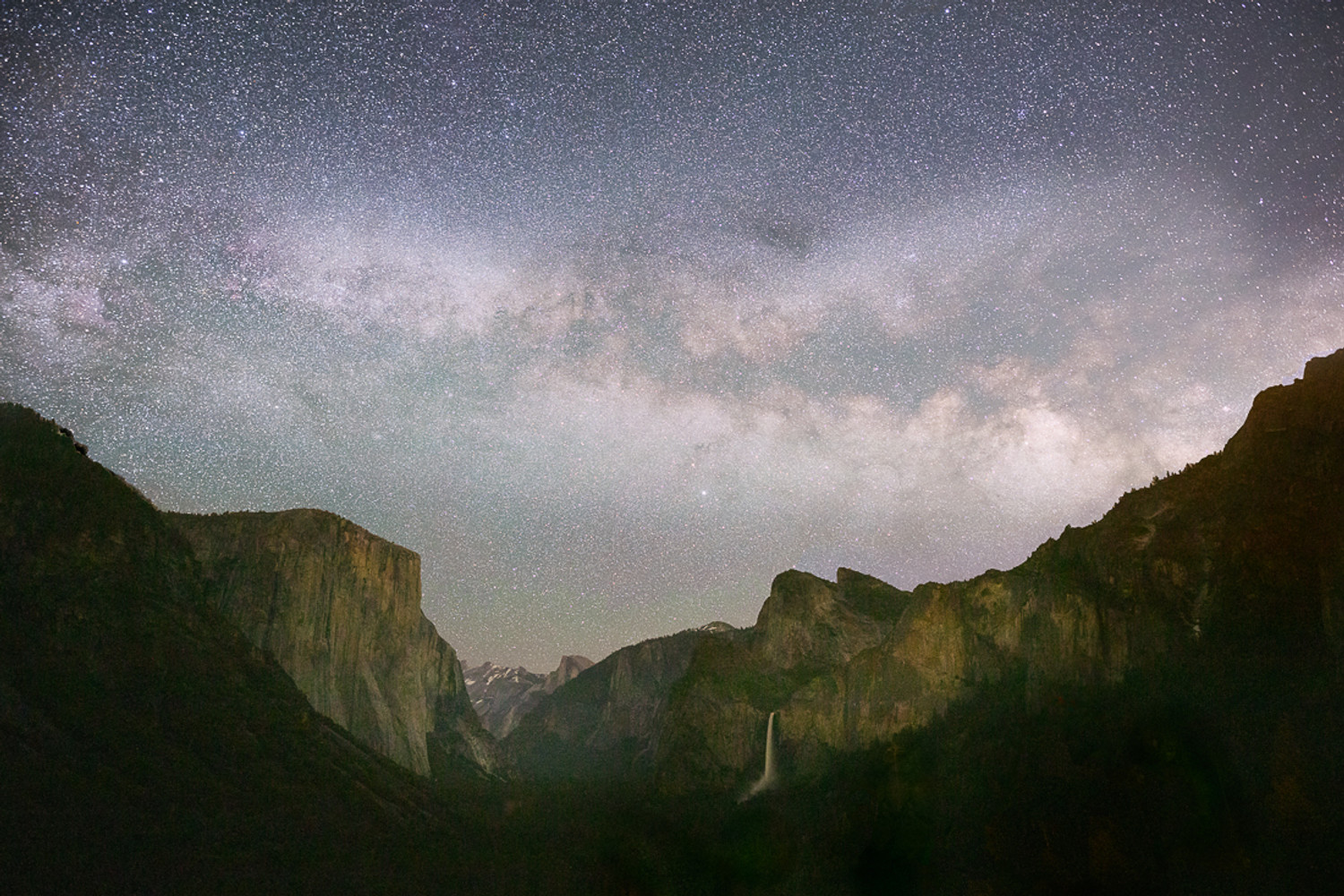 Night  in Yosemite National Park