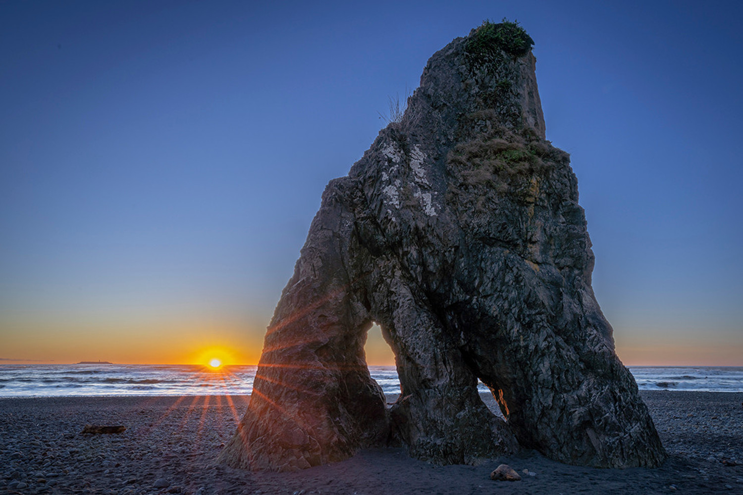 A Gorgeous Sunset at Ruby Beach