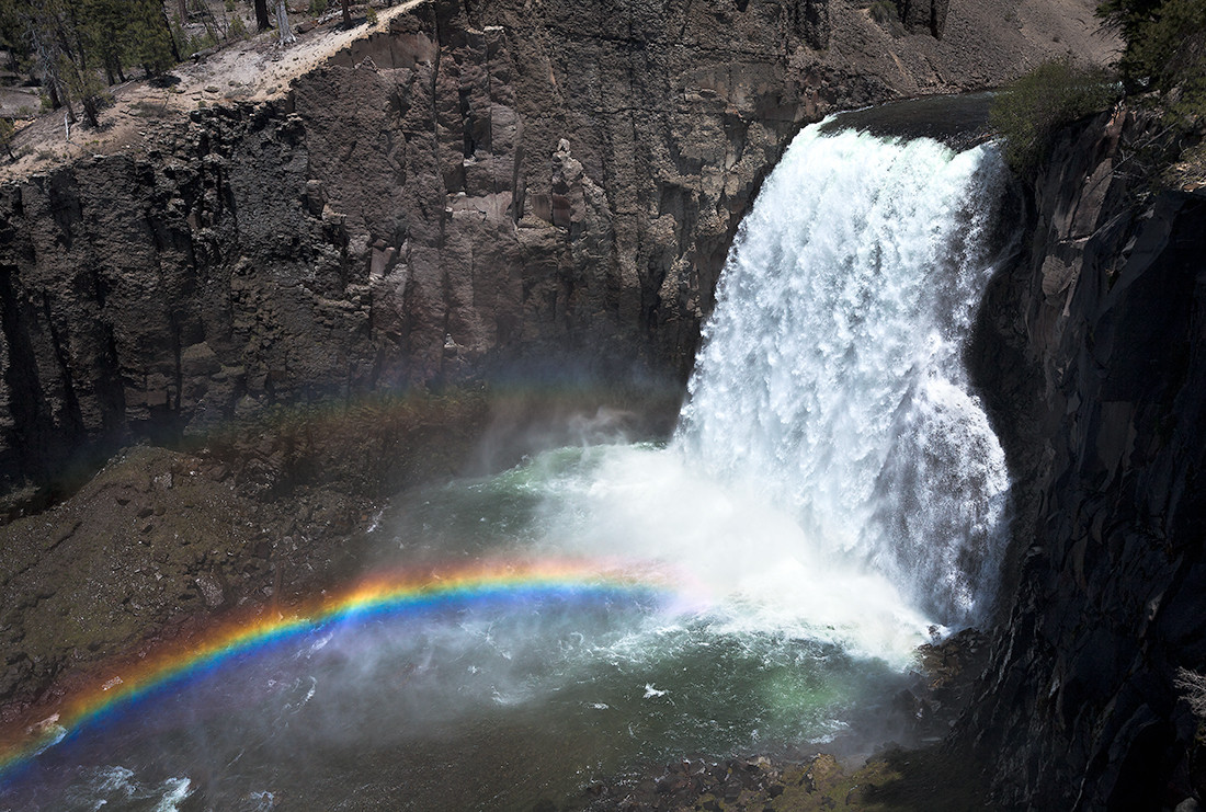 Rainbow Falls Afternoon - Vern Clevenger Photography