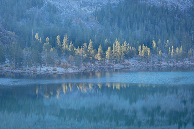 An Early Morning View of Rock Creek Lake